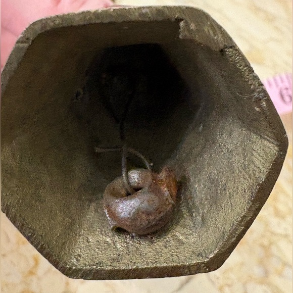 2 VINTAGE BRASS Sarna of India BELLS - Picture 7 of 9